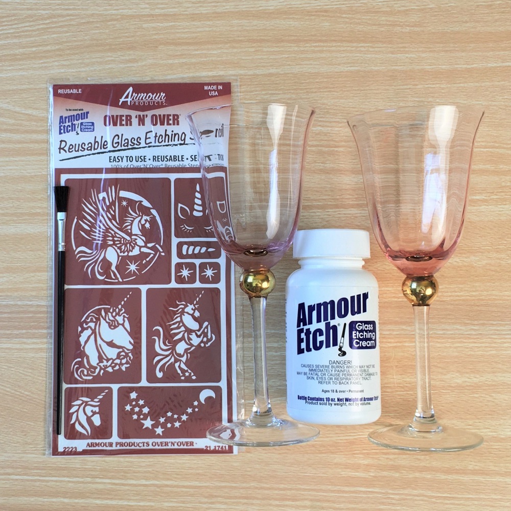 Enchanting Unicorn Wine Glasses
