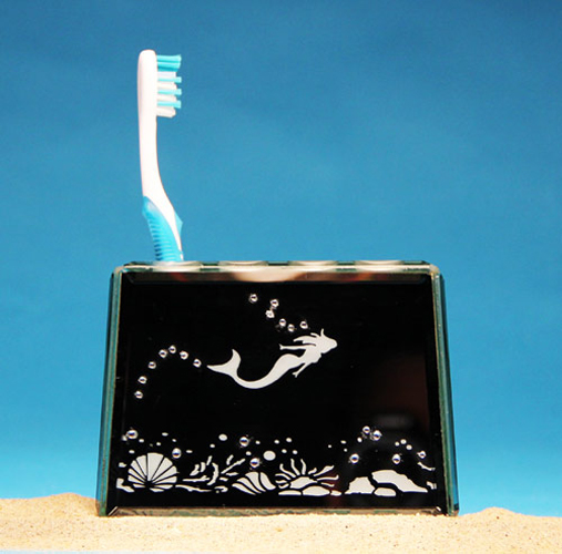 Glass Etching: General Bathroom Décor